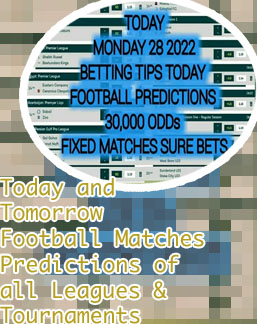 All football tips and predictions today