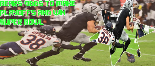 Chicago bears odds