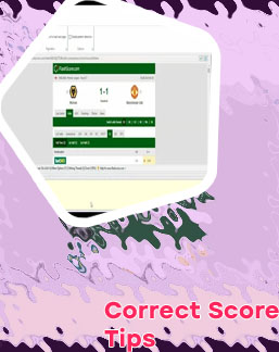 Livescore correct score