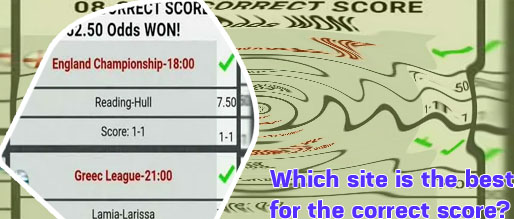 The best correct score prediction site in the world