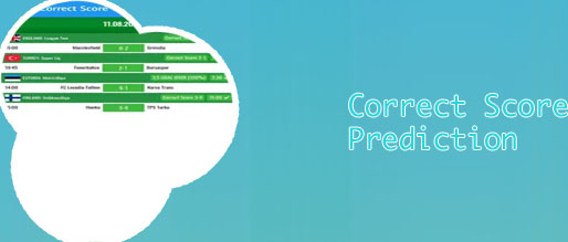 Tipster correct score prediction