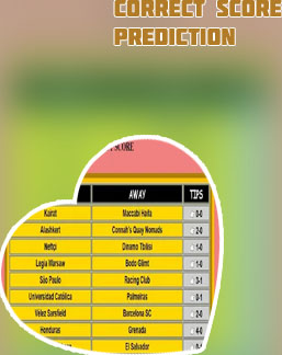 Vip prediction correct score